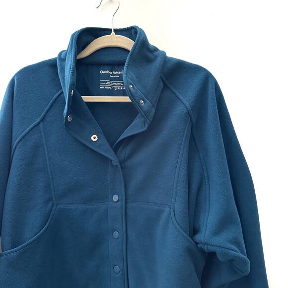 OUTDOOR VOICES RecFleece Snap Jacket Size Small - Picture 3 of 5